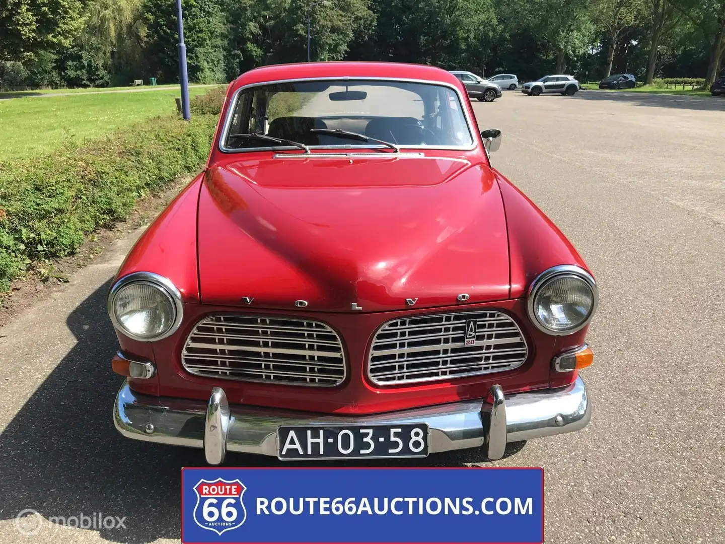 Volvo Amazon 1969 | Route 66 Auctions Czerwony - 2