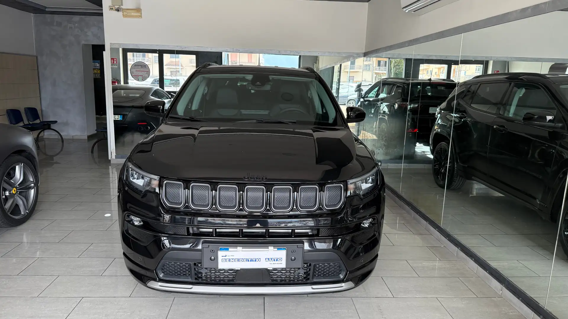 Jeep Compass 1.6 mjt MODELLO  S  130cv TOTAL BLACK Negro - 1