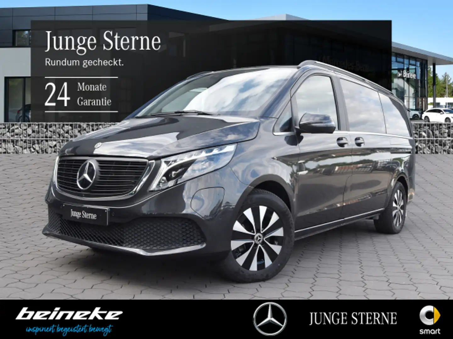 Mercedes-Benz EQV 300 EQV 300 AVANTGARDE L Distronic+Navi+Sound+Leder BC Gris - 1