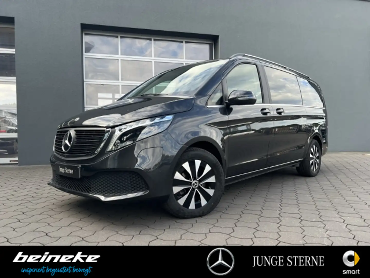 Mercedes-Benz EQV 300 EQV 300 AVANTGARDE L Distronic+Navi+Sound+Leder BC Gris - 2
