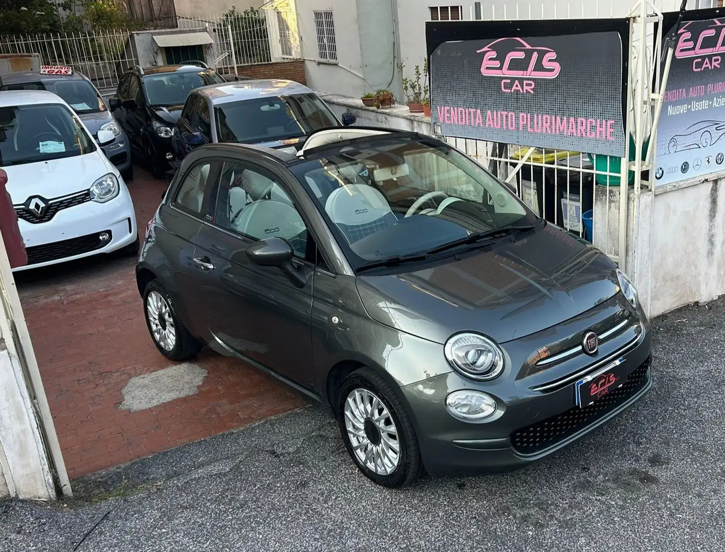 Fiat 500C 1.2 neopatentati promo Gris - 1