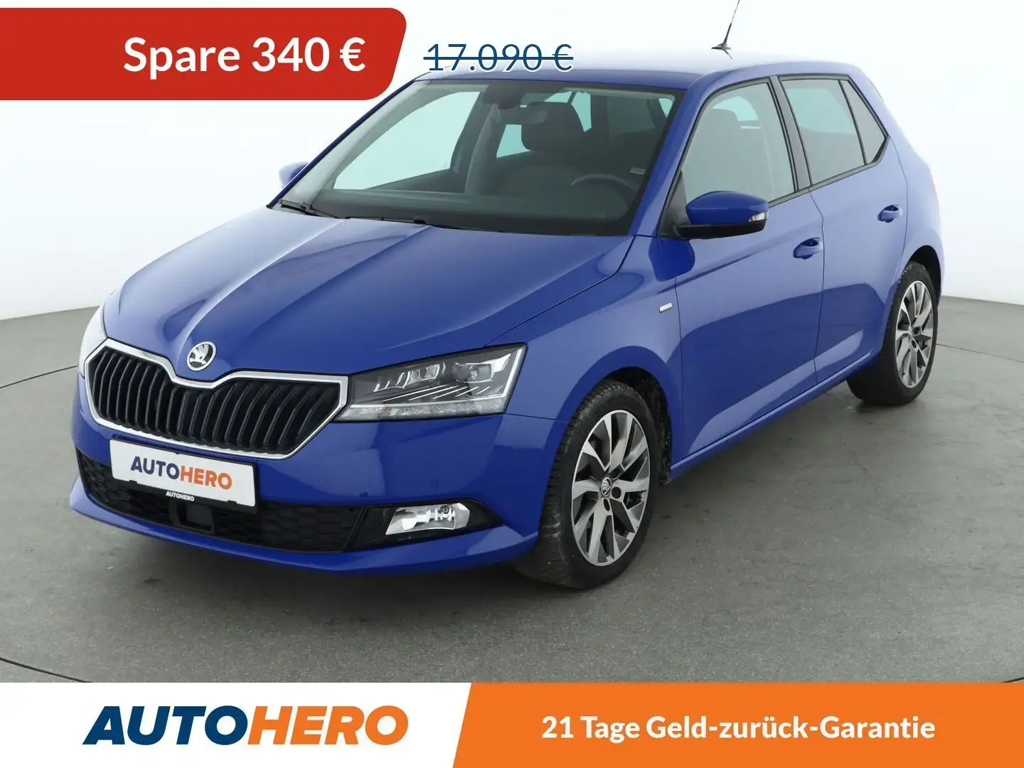 Skoda Fabia 1.0 TSI Clever Best of*LED*NAVI*ACC*PDC*SHZ*KLIMA* Blau - 1