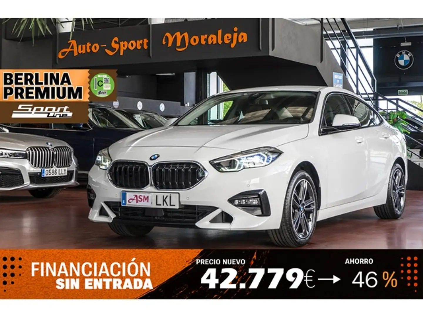 BMW 218 218iA Gran Coupé White - 1