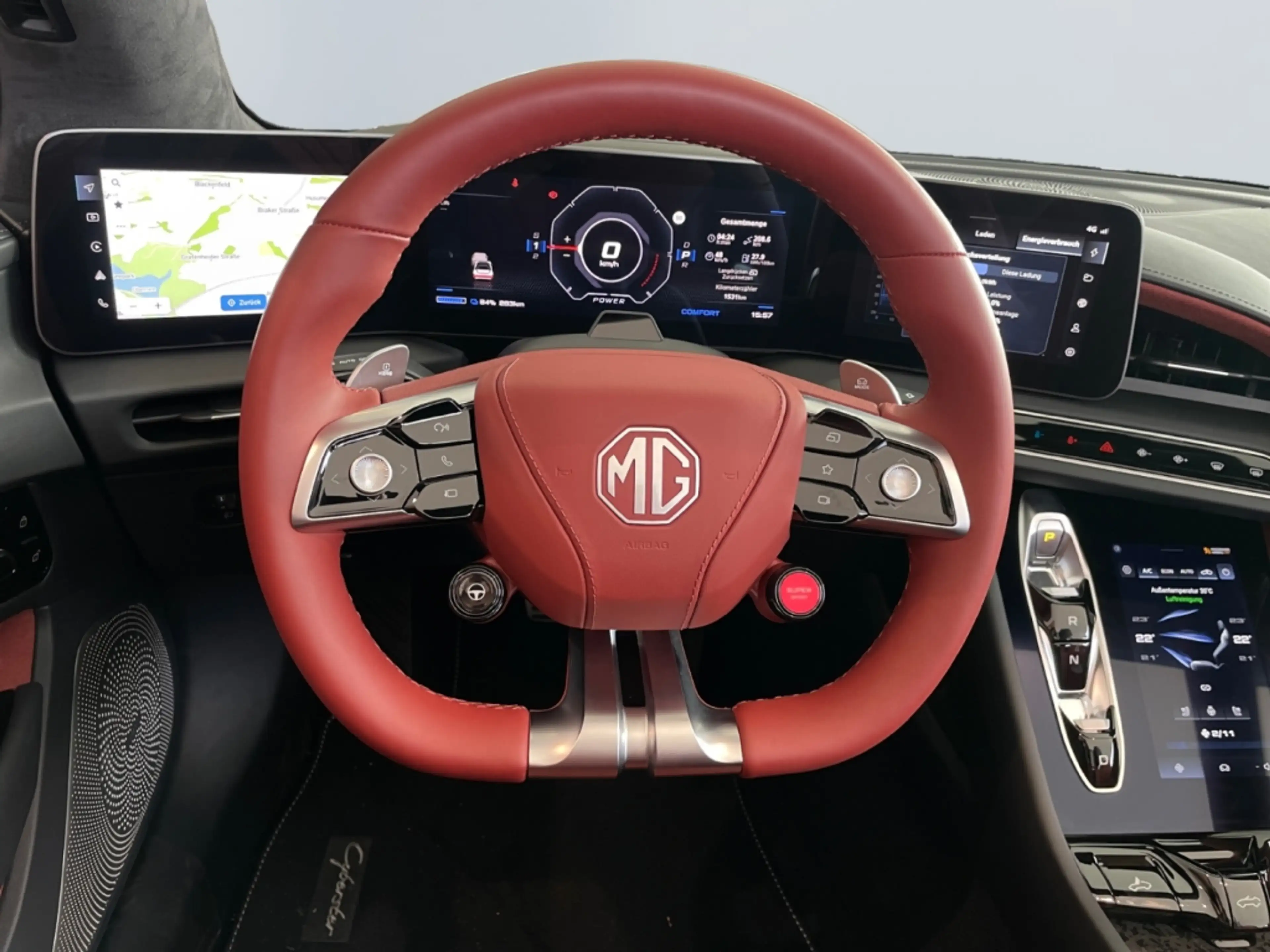 MG Cyberster 375 kW AWD Xpower Elektromotor — photo 11
