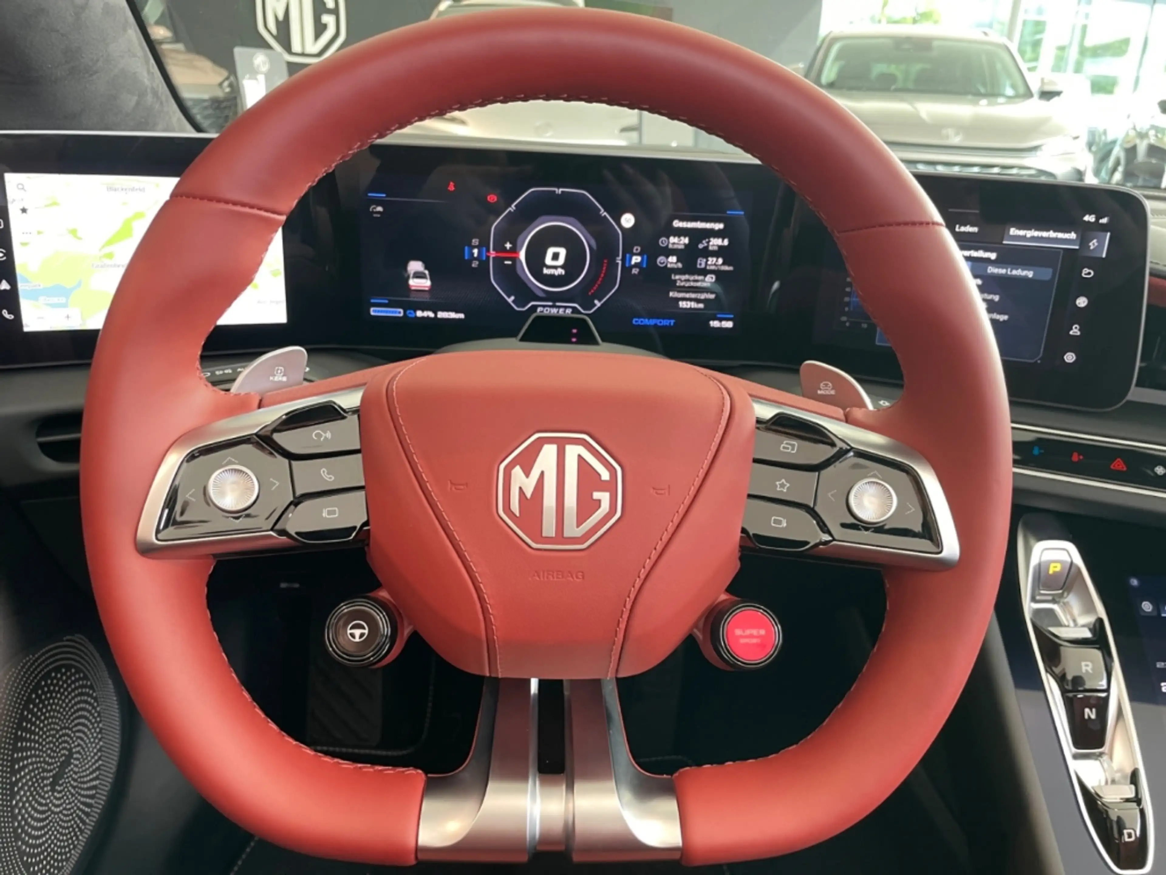 MG Cyberster 375 kW AWD Xpower Elektromotor — photo 12