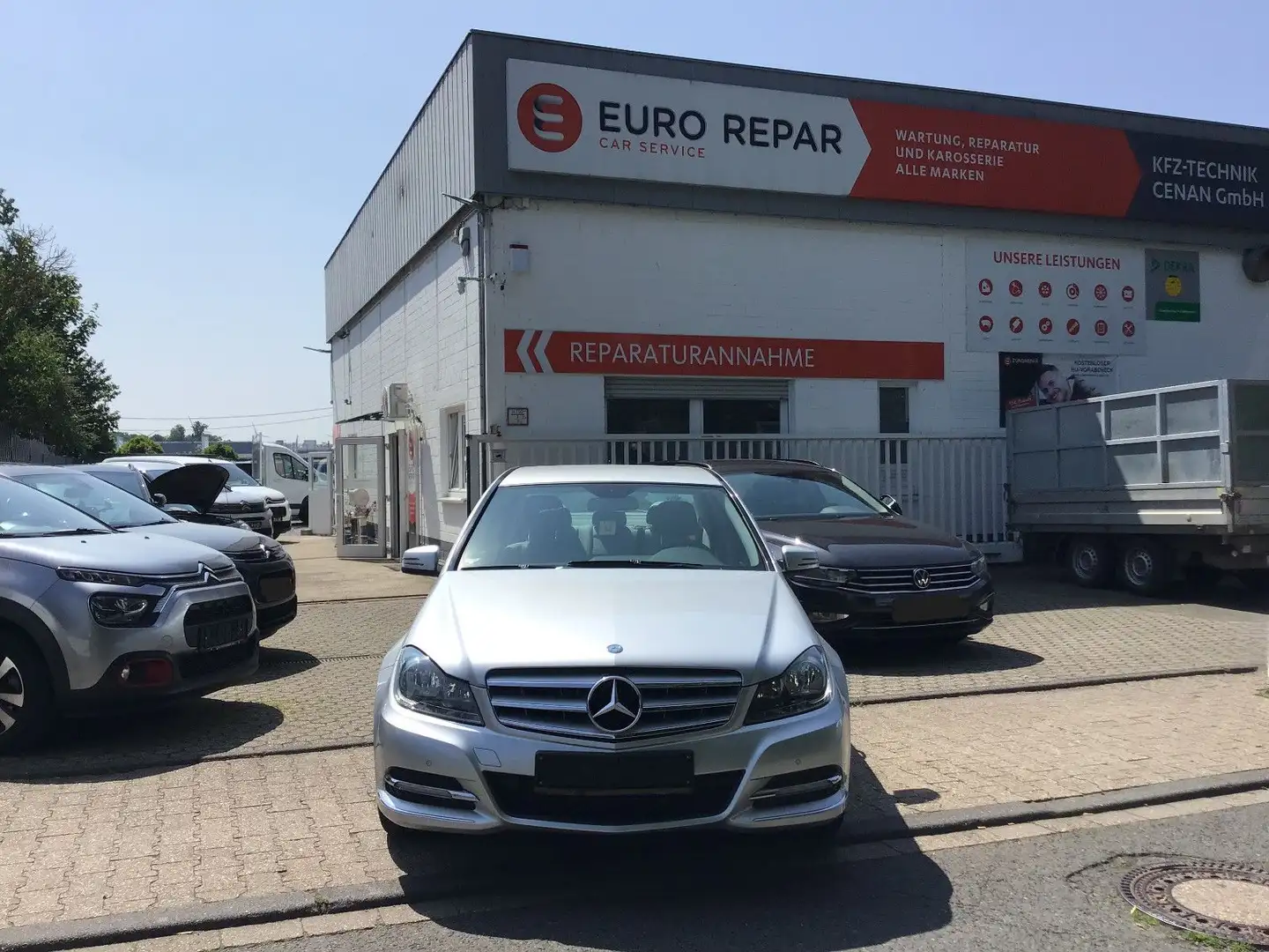 Mercedes-Benz C 180 C -Klasse Lim. C 180 CGI BlueEfficiency Zilver - 1