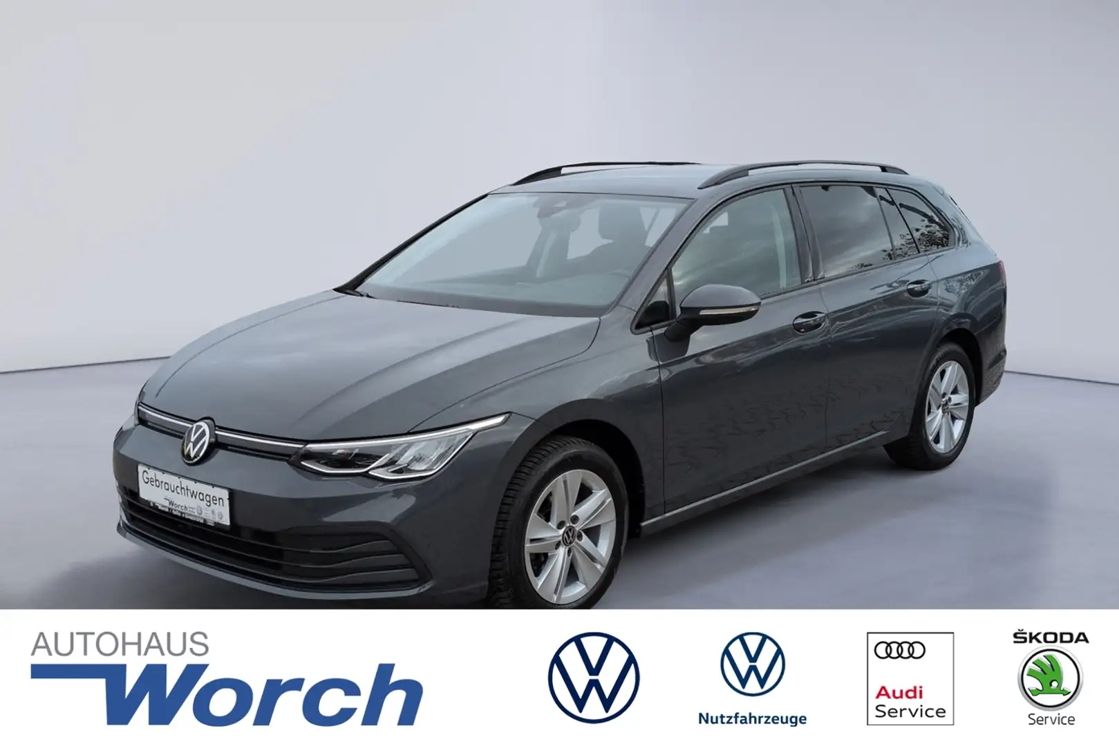 Volkswagen Golf Variant VIII Variant 2.0 TDI DSG Life LED+AHK+NAVI Grau - 1