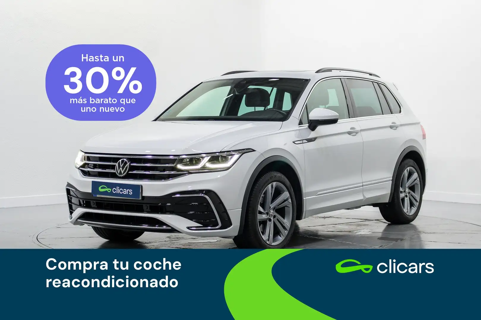 Volkswagen Tiguan 2.0TDI R-Line DSG 110kW Blanco - 1