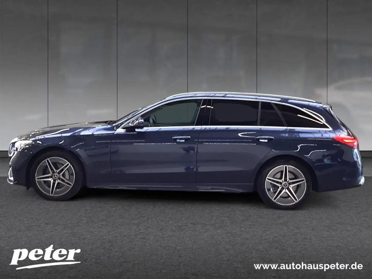 Mercedes-Benz C 300 de T AMG/Advanced/LED/Distronic/Pano-D/AHK Blau - 2