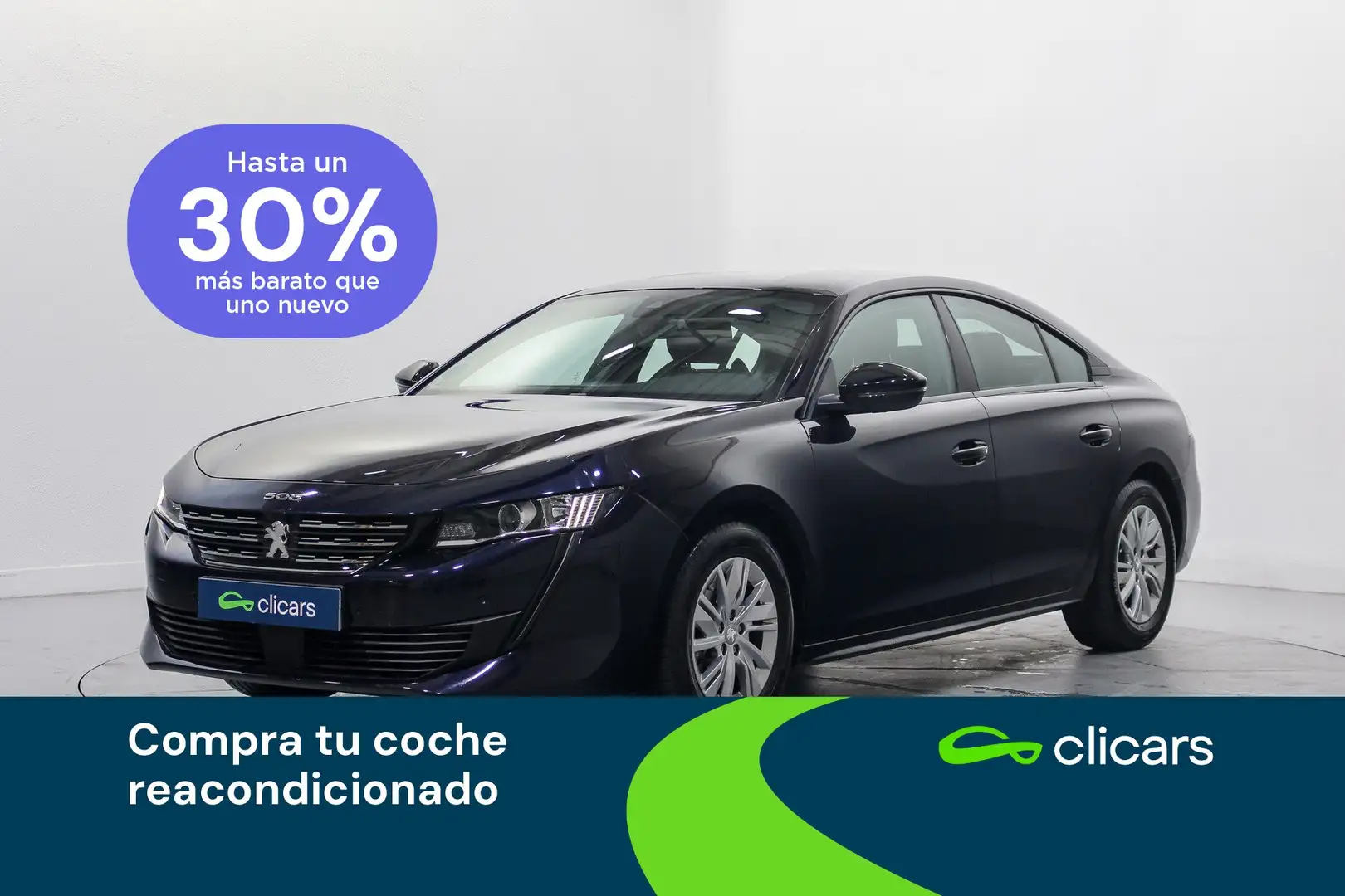 Peugeot 508 1.2 PureTech S&S Active Pack EAT8 130 Blau - 1