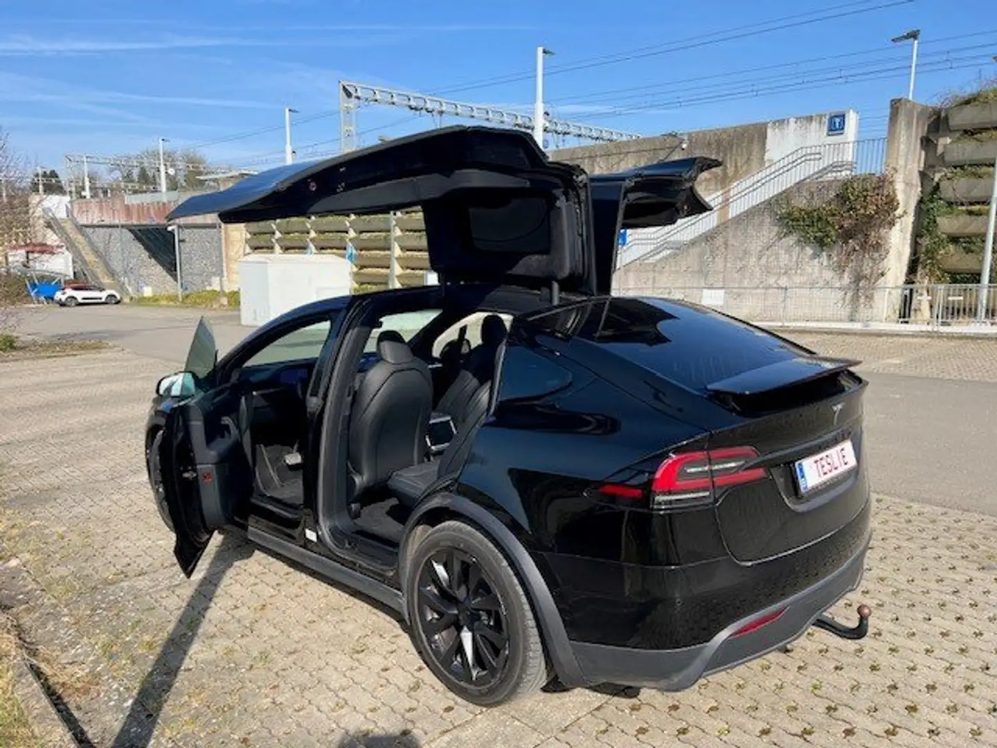 Tesla Model X Plaid / Fsd / 1020 ch - 750 kw Siyah - 1