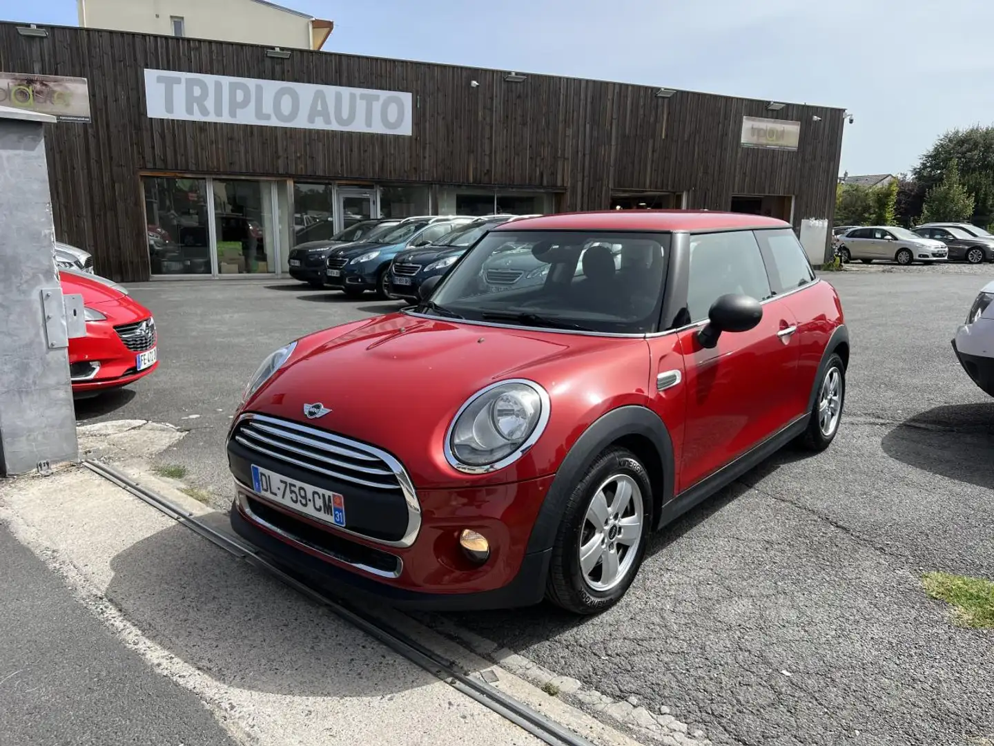 MINI One Mini 1.2i - 102  F56 One + Clim Rouge - 1