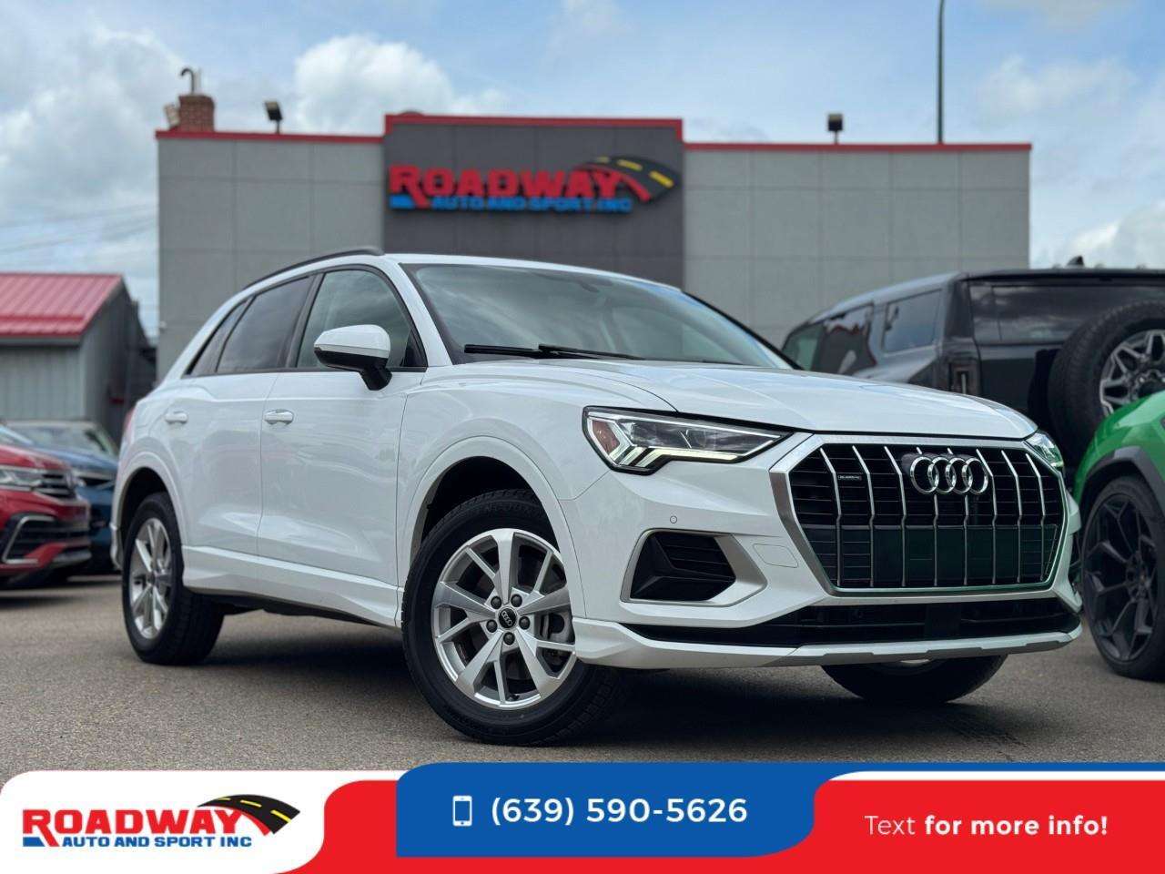 2025 Audi Q3 40 Heated Seats | Apple CarPlay | Pana Roof | Back