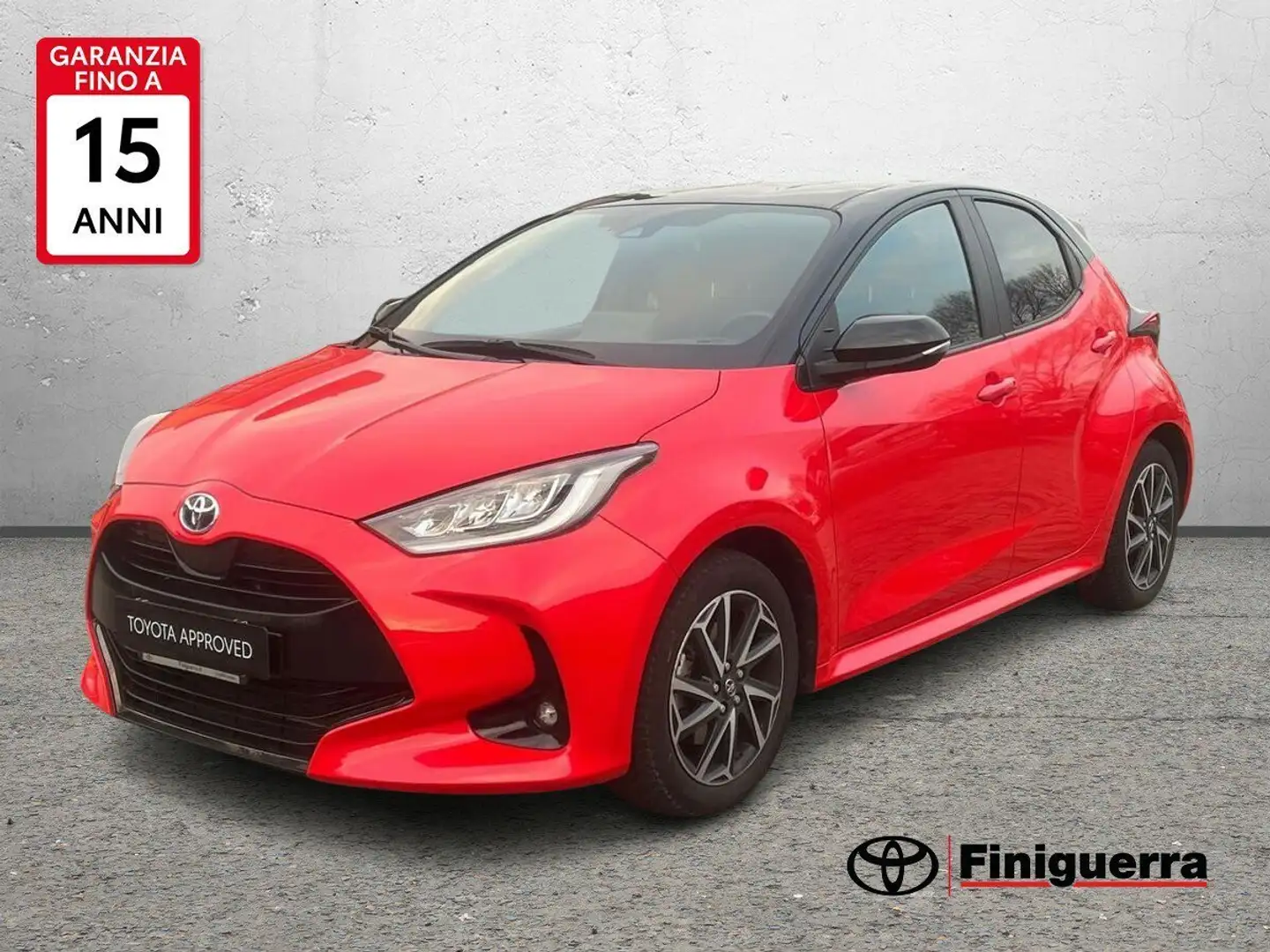 Toyota Yaris Yaris 1.5 Hybrid 5 porte Style Rouge - 1