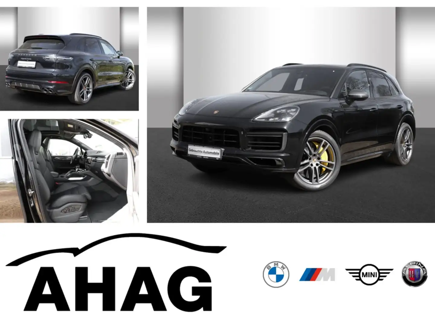Porsche Cayenne Turbo *Design Paket*Burmester Hifi* Schwarz - 1