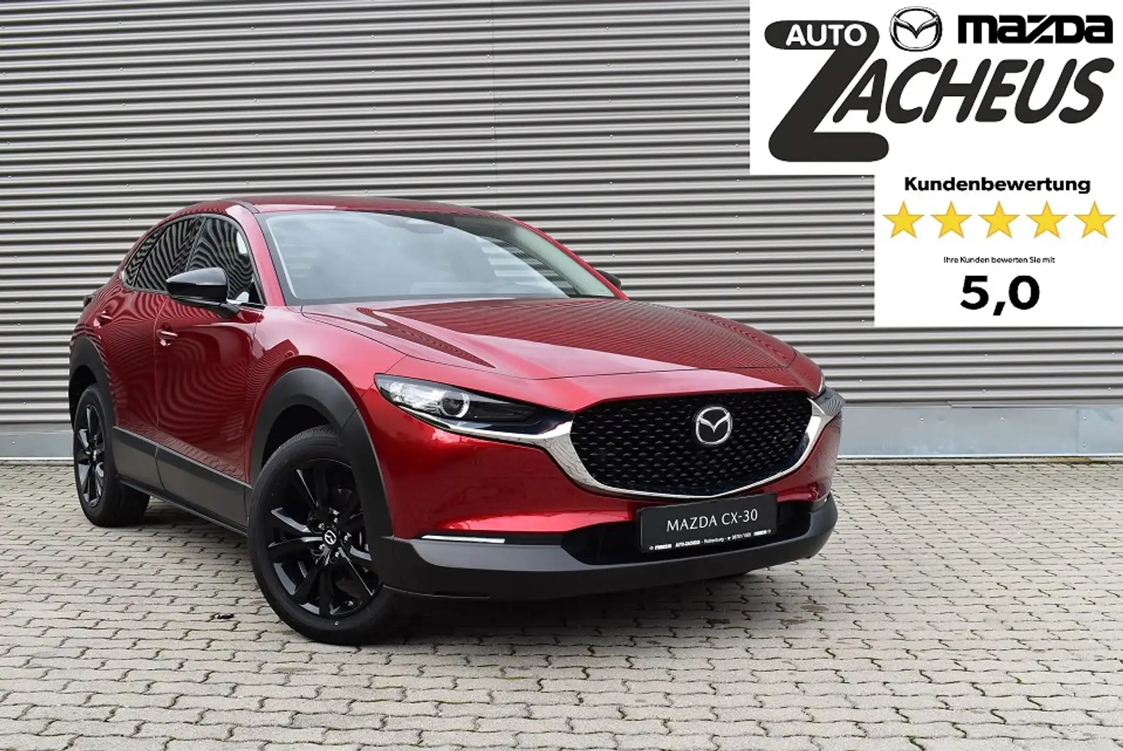 Mazda CX-30 SKYACTIV-X 2.0 AWD HOMURA Premium Rot - 1