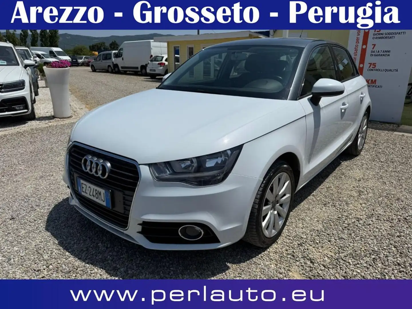 Audi A1 SPB 1.2 TFSI Attraction Bianco - 1