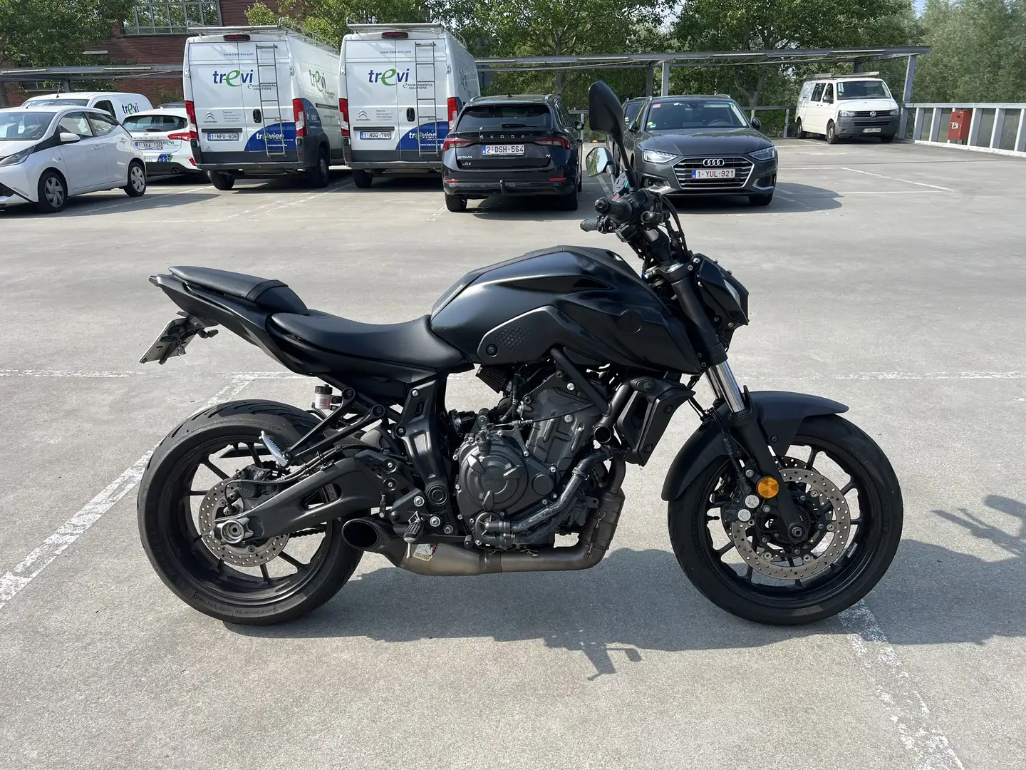 Yamaha MT-07 Zwart - 2