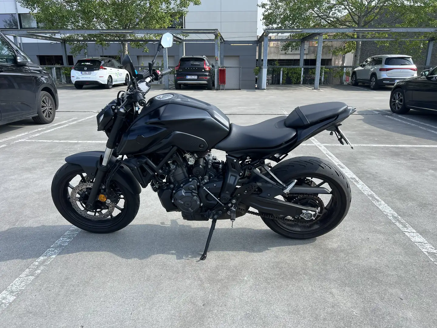 Yamaha MT-07 Zwart - 1