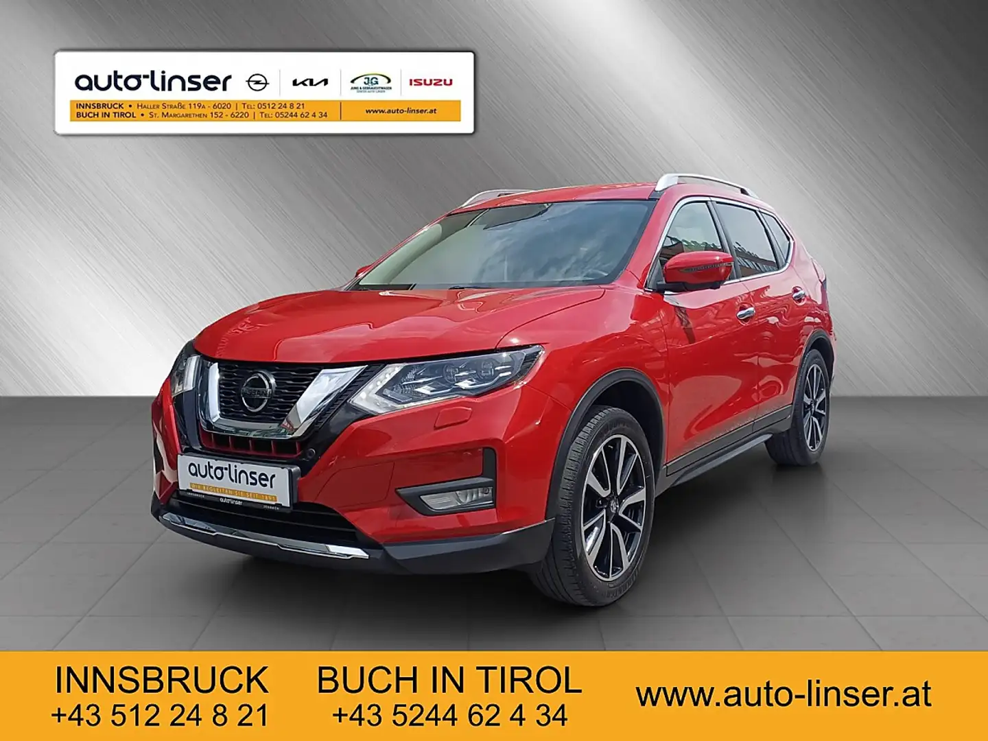 Nissan X-Trail X-TRAIL 1,3 DIG-T N-Connecta Aut. Rot - 1