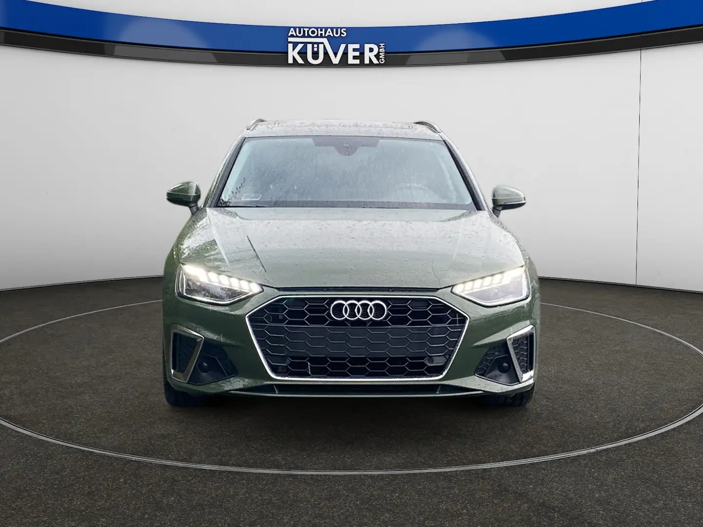 Audi A4 Avant S-line 40 TDI S-Tro. Navi+AHK+GRA+LED Zielony - 2