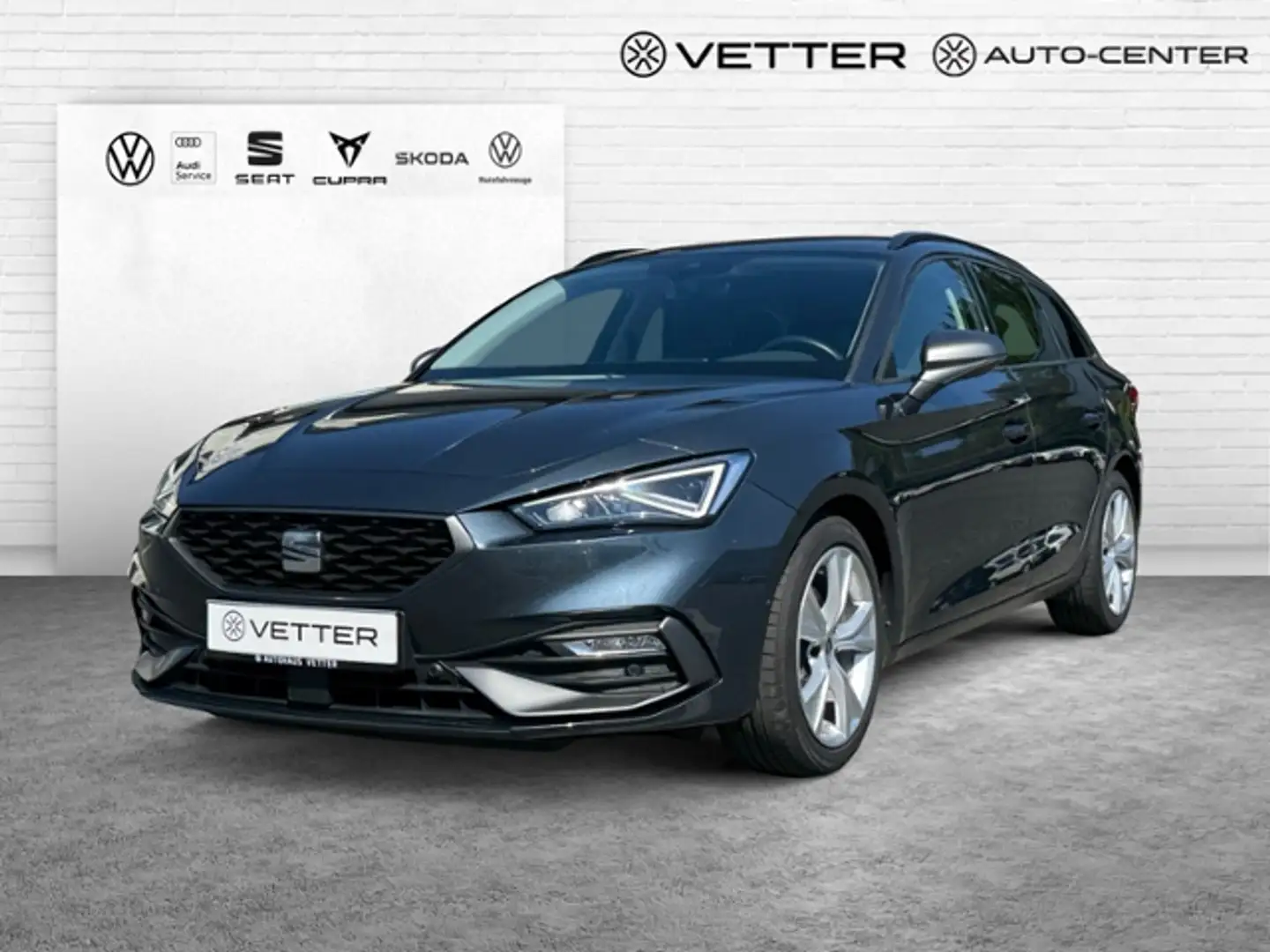 SEAT Leon Sportstourer 1.5 TSI ACT FR KLIMA LED NAVI ALU Grigio - 1