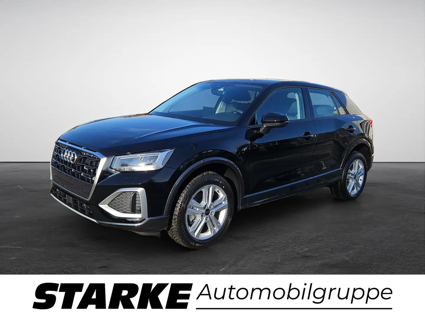 Audi Q2 advanced 35 TFSI MMI RFK SHZ LED GJR 17 Zoll Noir - 1