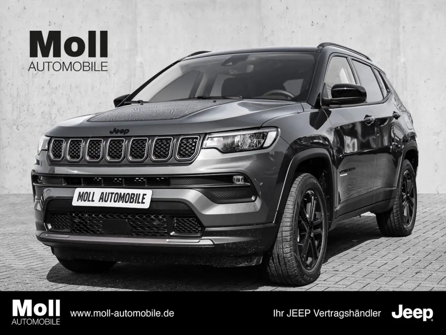 Jeep Compass Upland Plug-In Hybrid 4WD LED ACC Apple CarPlay An Grau - 1