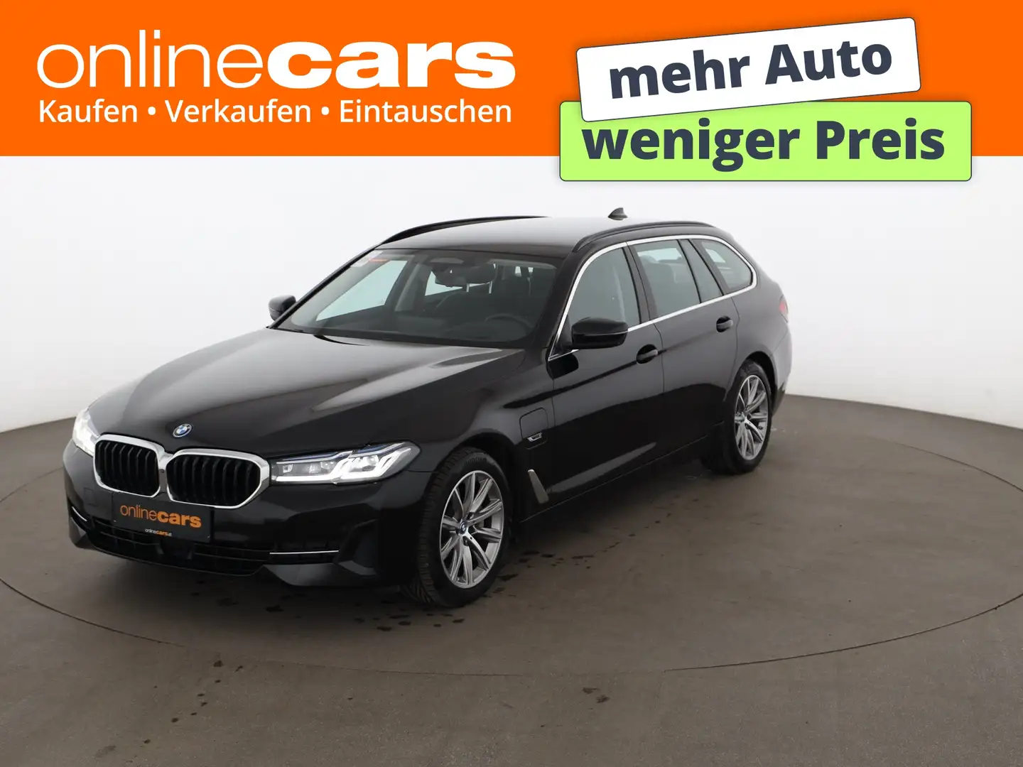 BMW 530 e Touring Aut LASER 360-CAM HEAD-UP AHK RADAR Schwarz - 1