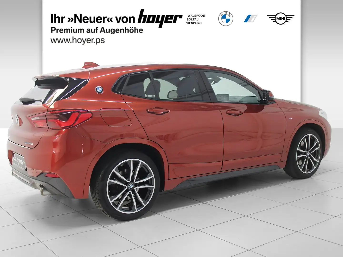 BMW X2 xDrive20i M Sportpaket Head-Up HiFi DAB LED Narancs - 2