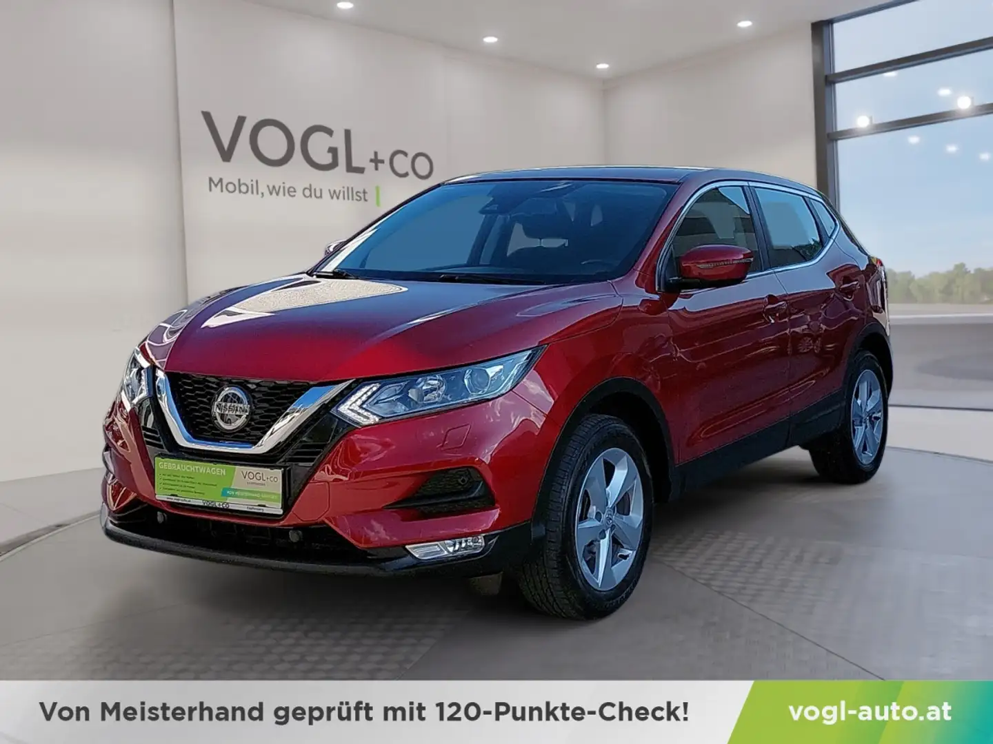 Nissan Qashqai Acenta 1,3 DIG-T Červená - 1