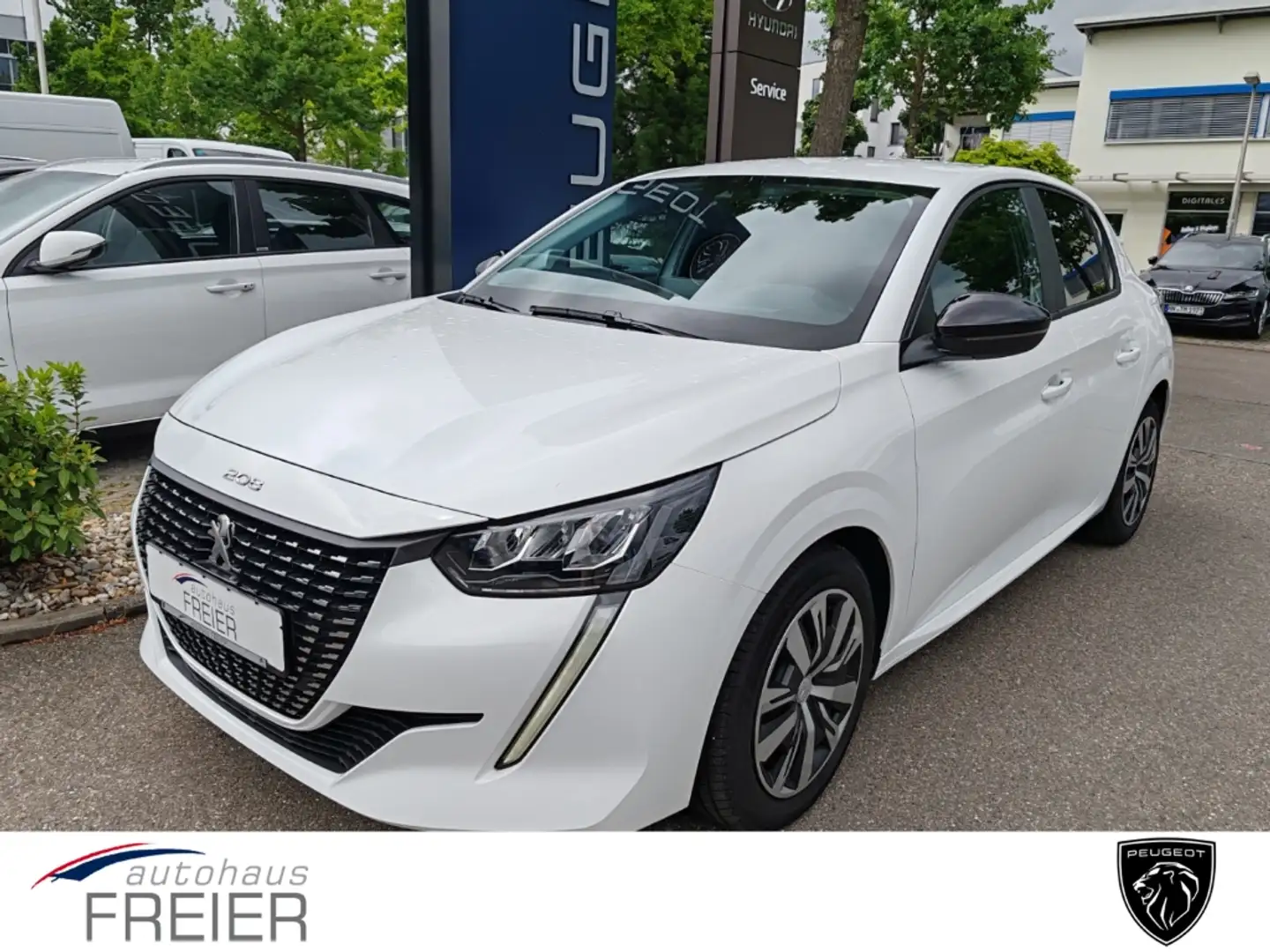 Peugeot 208 Active Pack 1.2 PureTech 100 EU6d LED Apple CarPla Weiß - 1