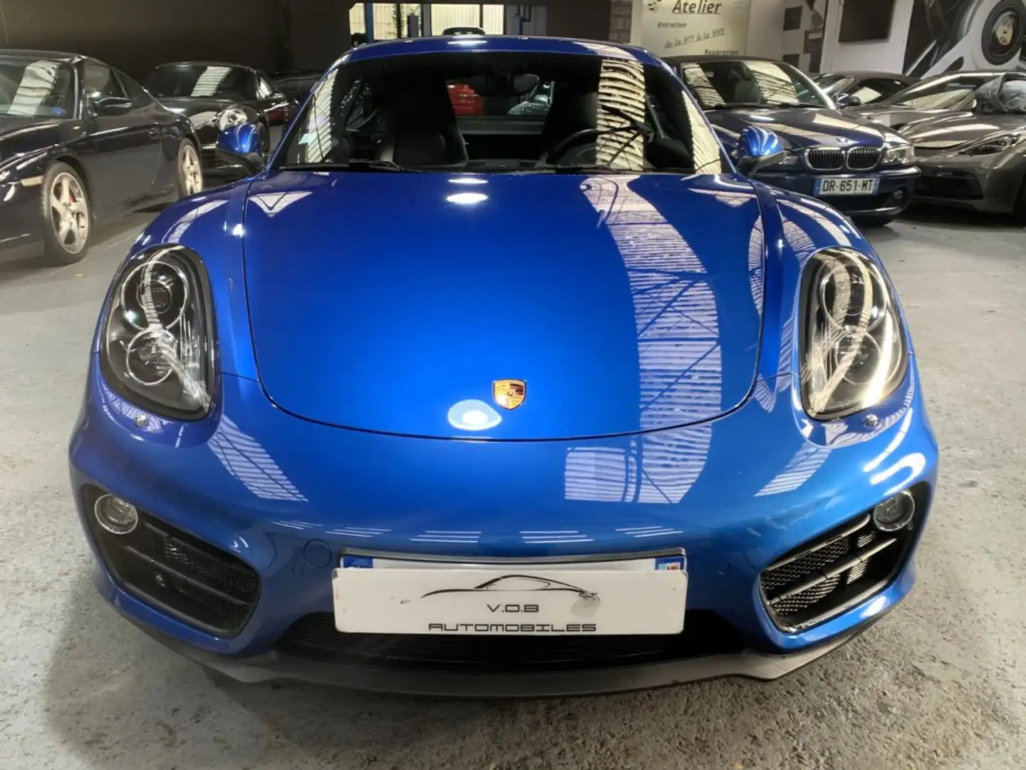 Porsche Cayman 981 CAYMAN 2.7 275CV PDK / PSE / BLEU SAPHIR / SUPERBE Blau - 2