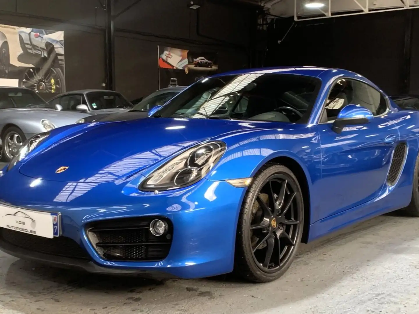 Porsche Cayman 981 CAYMAN 2.7 275CV PDK / PSE / BLEU SAPHIR / SUPERBE Blau - 1