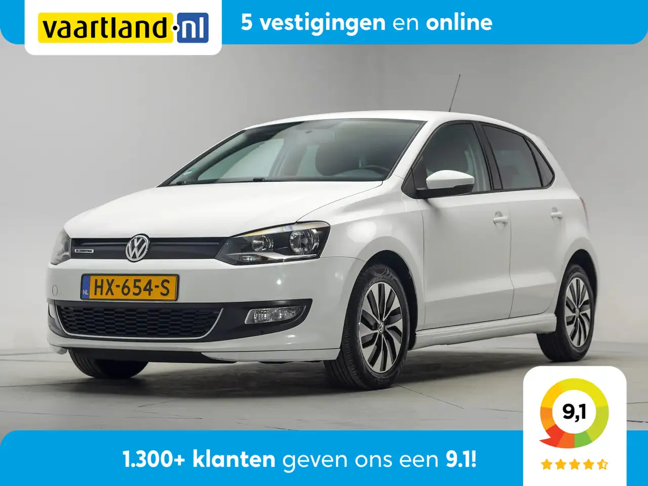 Volkswagen Polo 1.0 BlueMotion 95pk Edition [ Apple/Android Airco — photo 1 of 31