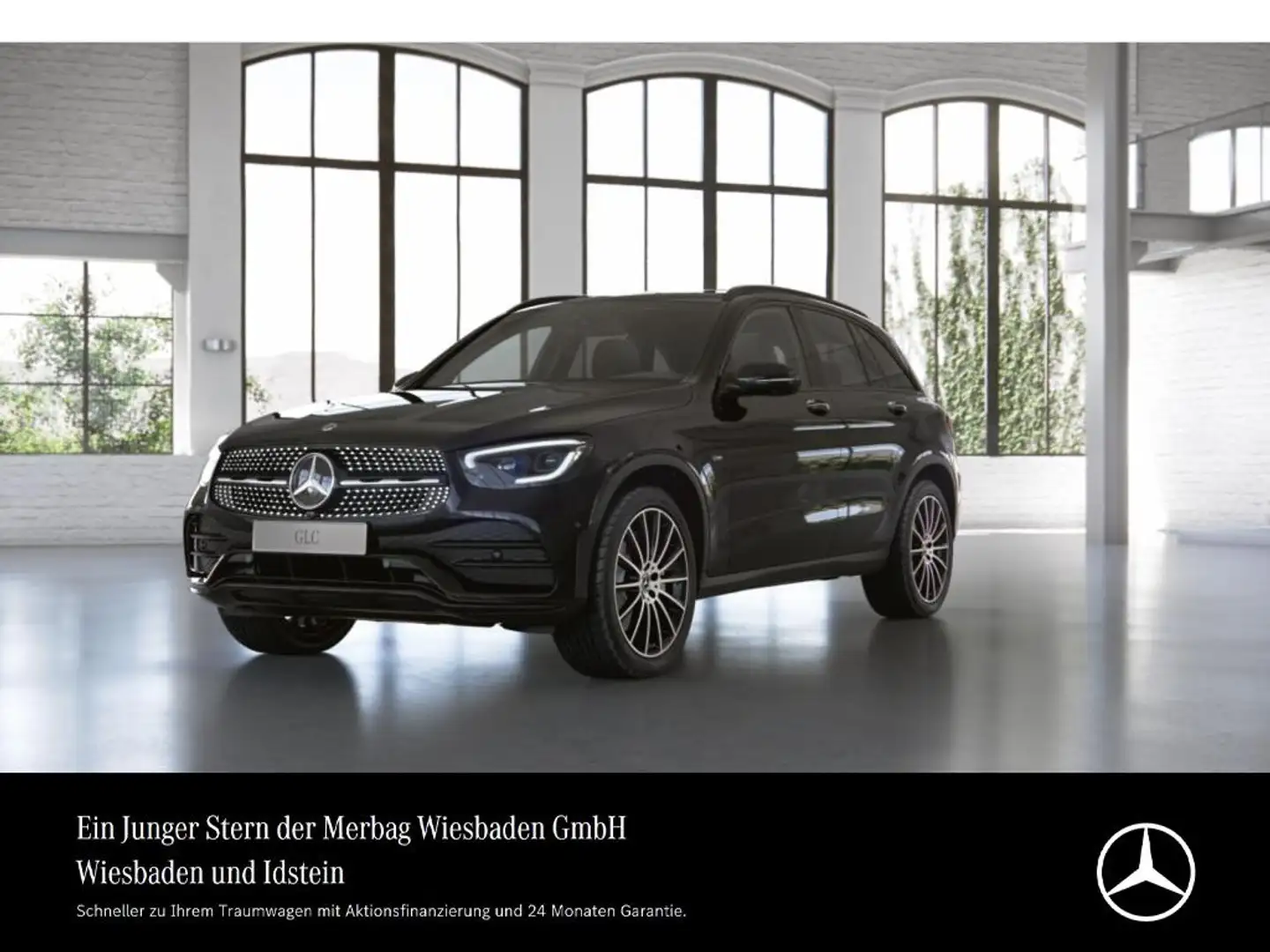 Mercedes-Benz GLC 300 de 4M AMG-LINE PANO AHK MULTIBEAM NIGHT - 1