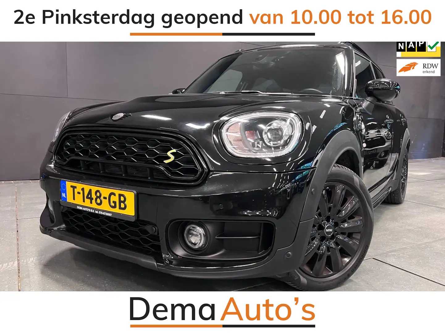 MINI Cooper SE Countryman 2.0 ALL4 Chili 18'' BLACK-LINE LIMITED-EDITION!!! Zwart - 1