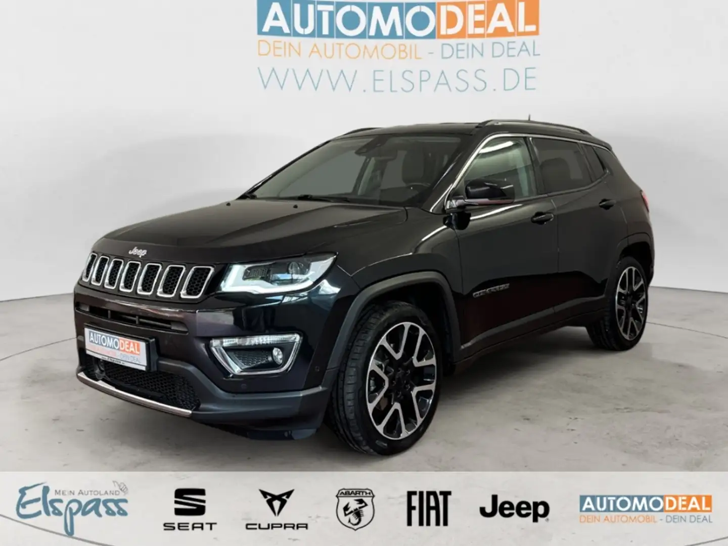 Jeep Compass Limited AUTOMATIK NAV XENON KAMERA SITZ.HZG KEYLES Nero - 1