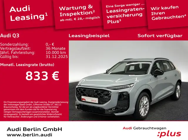 Audi Q3 e-hybrid S tronic