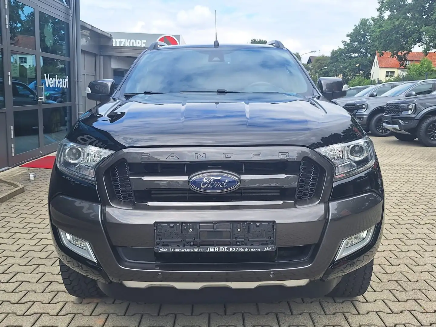 Ford Ranger Wildtrak 3,2l Doka 4x4 AHK3,5t Rollo Diff Nero - 2