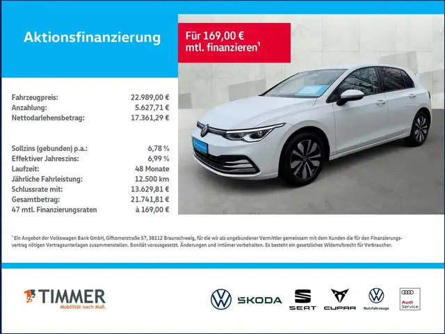 Volkswagen Golf VIII 2.0 TDI Move DSG *NAVI*LED-PLUS*KAMERA