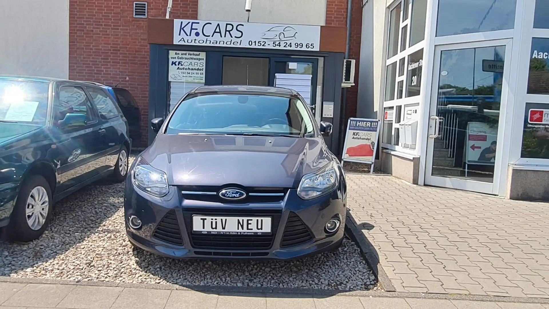 Ford Focus 1.6 EcoBoost Titanium, Tüv Neu Grau - 2