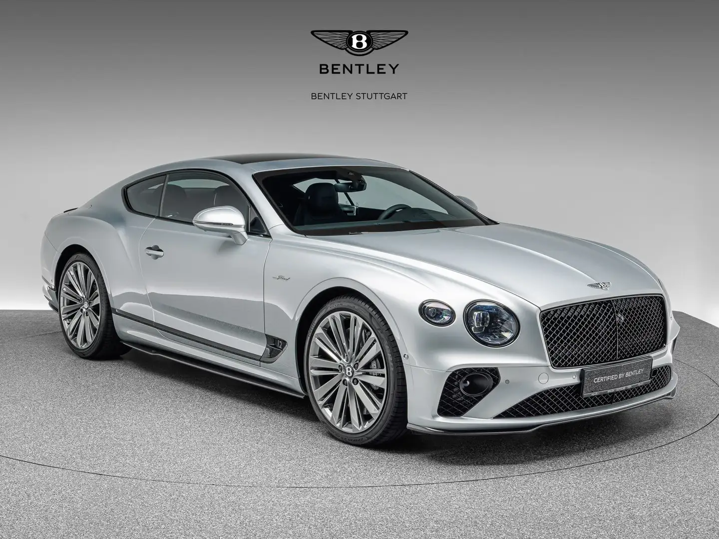 Bentley Continental GT Speed / Carbon Ceramic Brakes Silber - 1