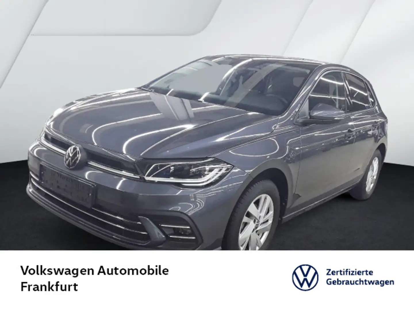Volkswagen Polo 1.0 TSI DSG Style Navi IQ.Light DAB+ FrontA Grau - 1
