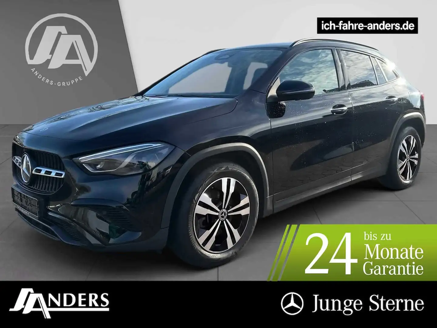 Mercedes-Benz GLA 220 4M Progressive AdvPLus+Dist+Night+36+Key Noir - 1