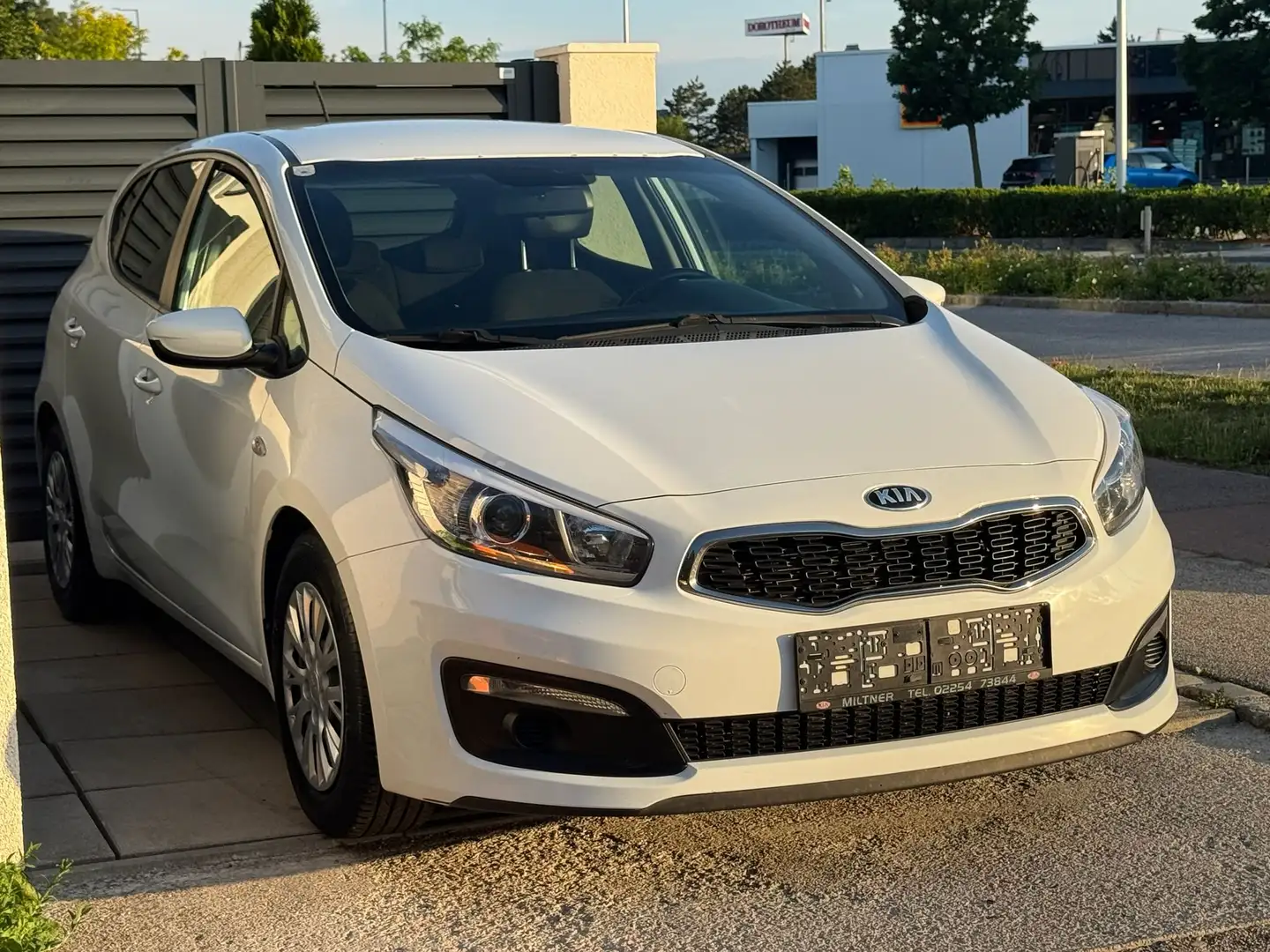 Kia Ceed / cee'd 1,6 CRDi Titan 110PS mit Klima BluetoothFreisprech Weiß - 1