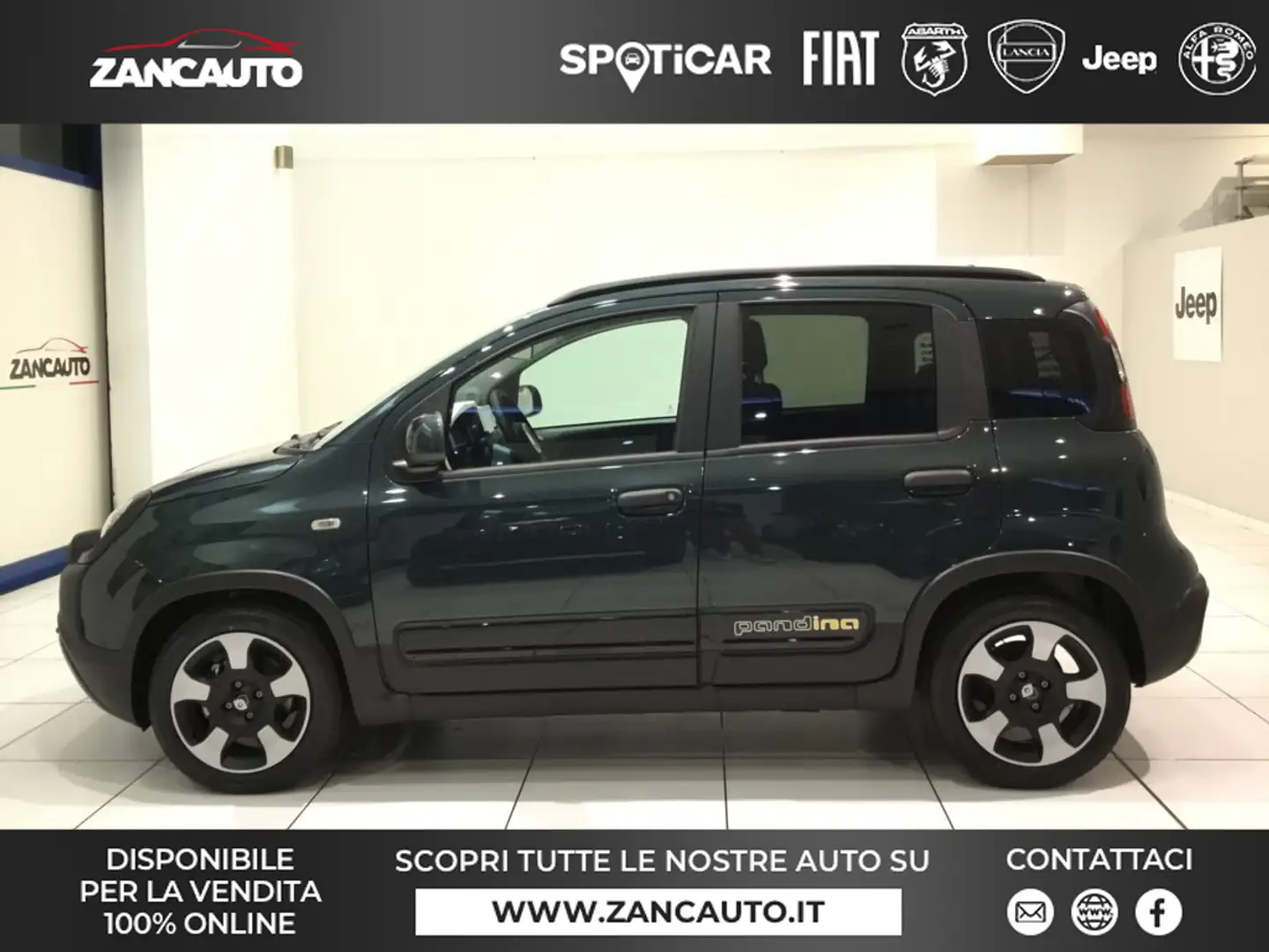 Fiat Panda S9 1.0  Hybrid Pandina - PROMO MESE + TARGA Grün - 1