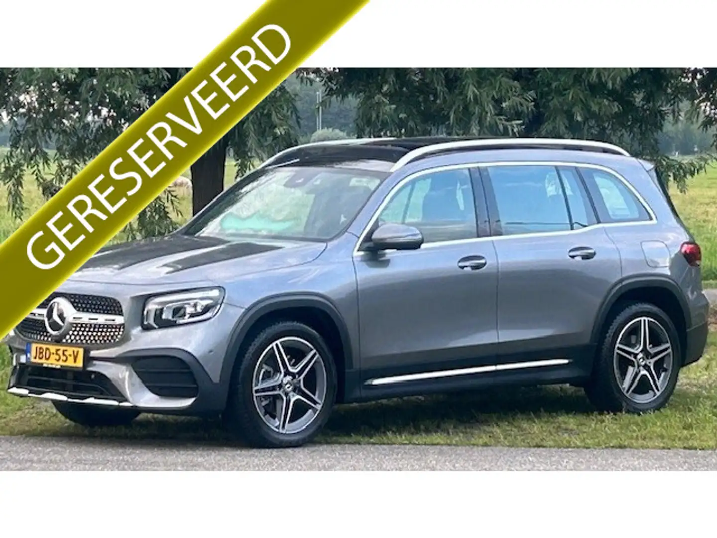 Mercedes-Benz GLB 200 BUSINESS SOLUTION AMG 1E EIGENAAR, 31.000KM!! NAVI Grijs - 1
