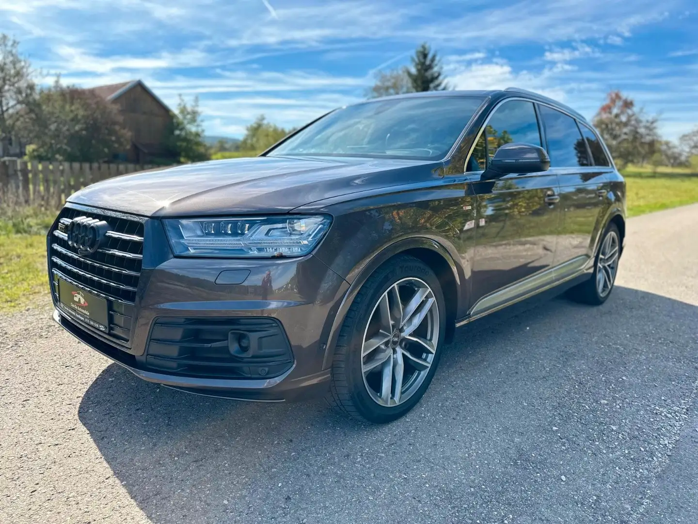 Audi Q7 3.0 TDI QUATTRO*S-Line*Vollausstattung*AHK* Braun - 2