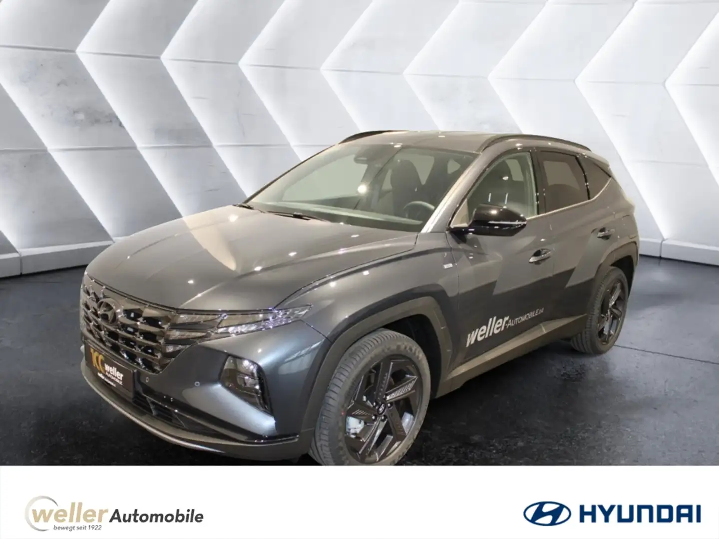 Hyundai TUCSON 1.6 T-GDi ''Blackline'' Rückfahrkamera Sitzheizung Grau - 1